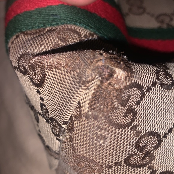 AUTHENTIC GUCCI GG SHERRY LINE SHOULDER BAG - Picture 10 of 10